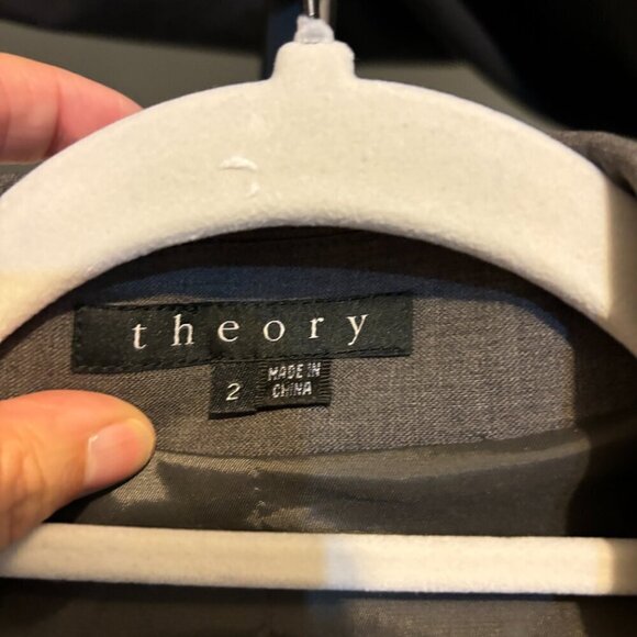 Theory Wool 2 Button Blazer - Picture 3 of 12